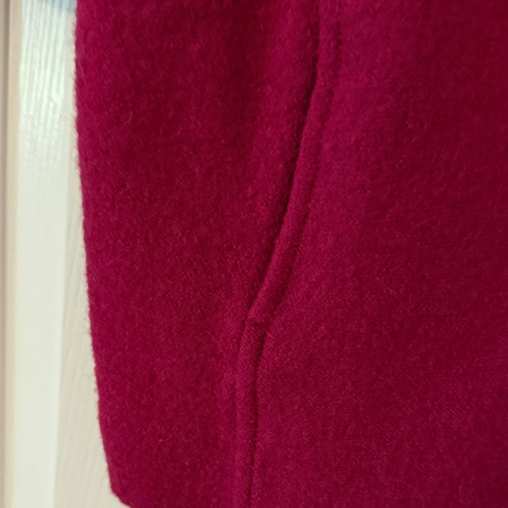 Chico's Raspberry Toggle Short-Sleeve Cardigan - Picture 5 of 5
